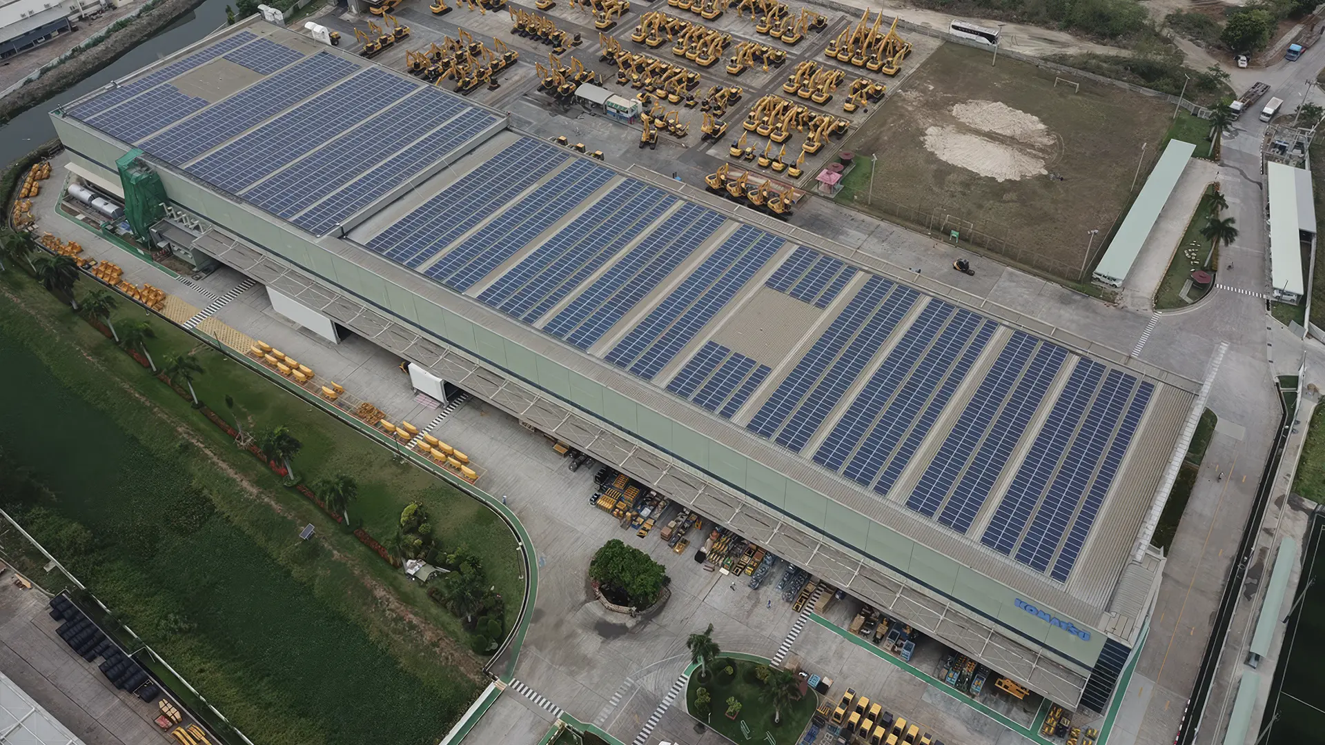 Bangkok Komatsu Co.,Ltd. - Solar Rooftop