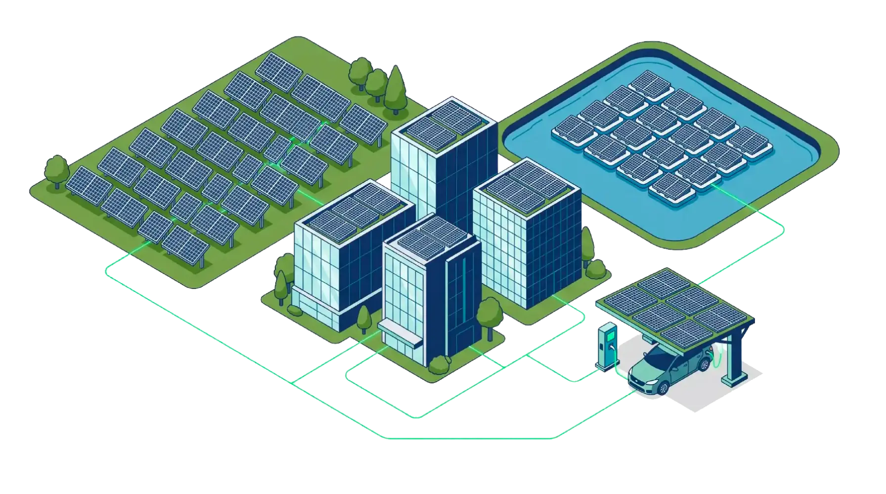 Grid Connect Solar Infrastructure System